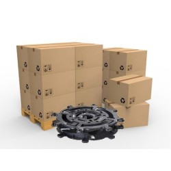 Envirolift SPIRAL verstelbare vloerdrager 10-17mm | Tegeldrager.nl