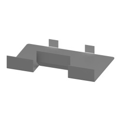 Plintafwerkset RVS bodem | Tegeldrager.nl